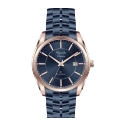 Alexandre Christie ALCW8578MDBURBU Blue Stainless Steel Strap Analog Women Watch